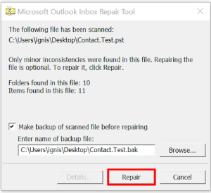 Recovery Toolbox for Outlook