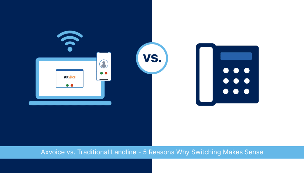 Axvoice vs. Traditional Landline - 5 Reasons Why Switching Makes Sense ...