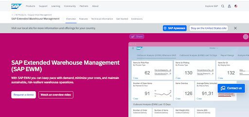 6 Best Logistics Management Platforms to Optimize Your Supply Chain in 2024 5 SAP Extended Warehouse Management (EWM)