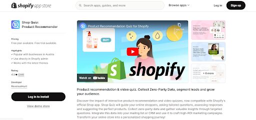 2024's Best Upsell and Cross-Sell Software for Boosting Sales 2 Shop Quiz