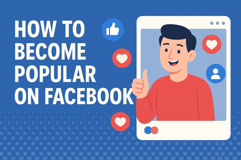 How to Become Popular on Facebook