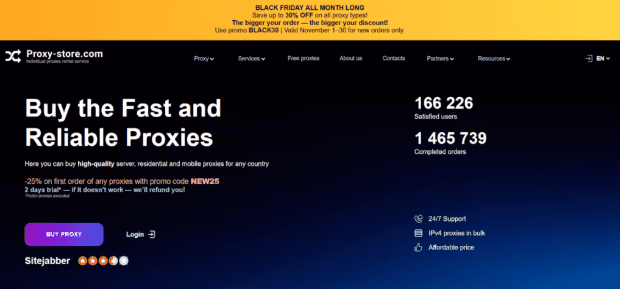 Affordable Rotating Residential Proxy 7 proxy-store