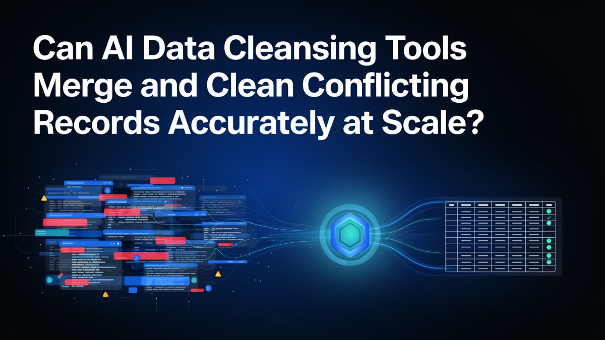 AI Data Cleansing Tools
