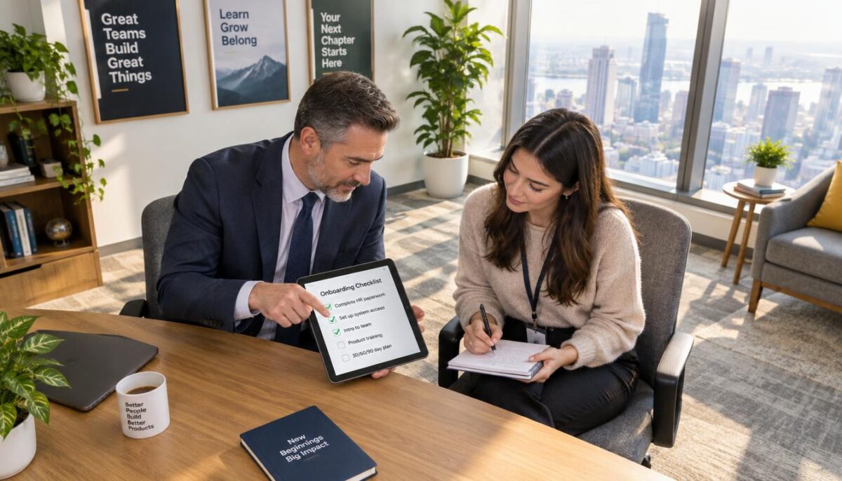 employee onboarding checklist
