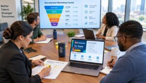 Recruitment Marketing Funnel: Stages, Metrics and a Worked Example