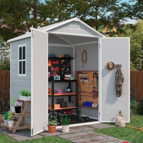 Plastic sheds